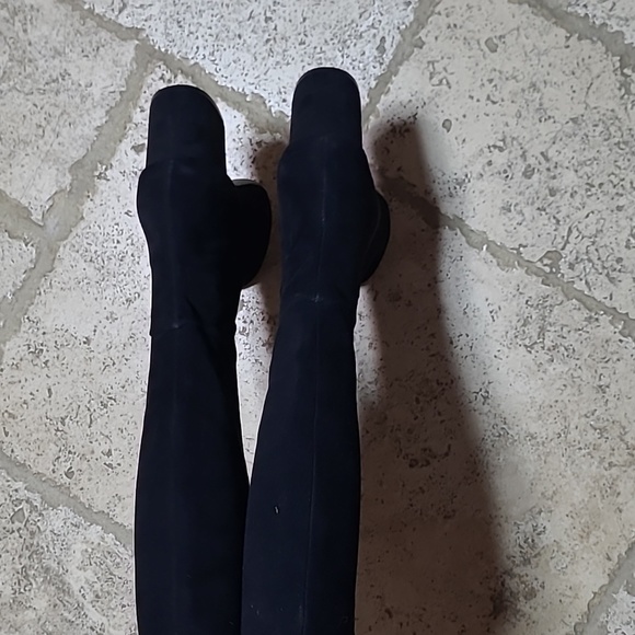 INC International Concepts Radella Wide-Calf Suede Boots Size 9.5 - Picture 5 of 12